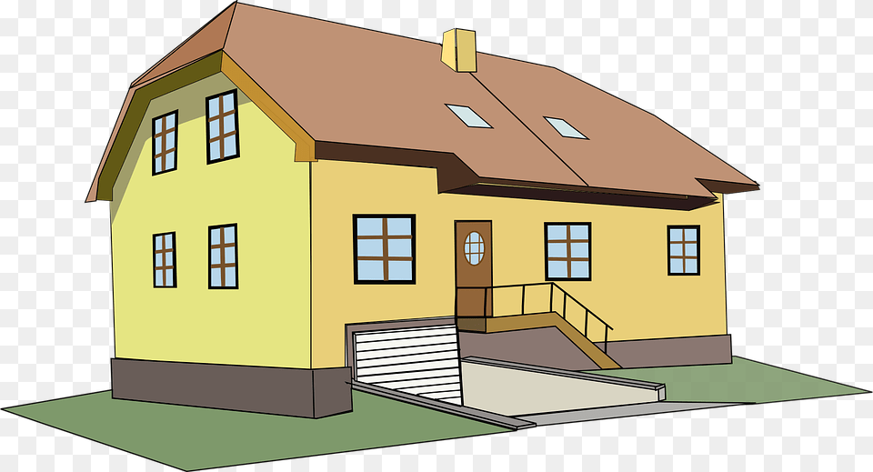 Home Clipart, Architecture, Building, Cottage, House Free Png