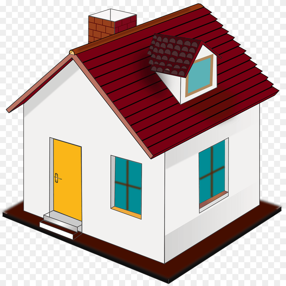 Home Clipart, Architecture, Building, Cottage, House Free Png Download