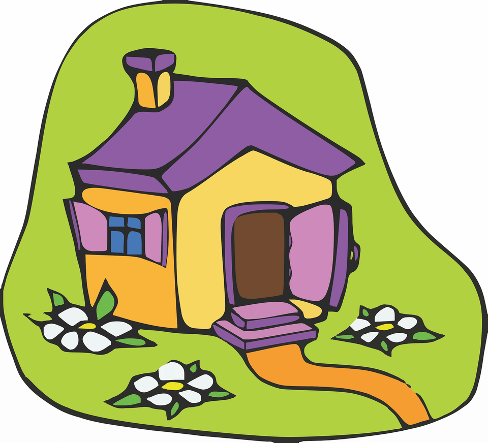 Home Clipart, Architecture, Building, Cottage, House Free Png