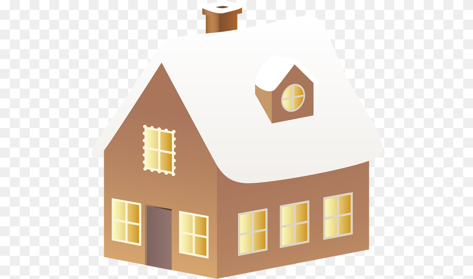 Home Clipart Winter House, Architecture, Housing, Cottage, Building Free Png