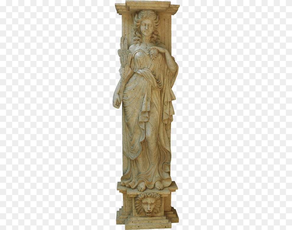 Home Columns And Pillars Columns Amp Pillars Statue, Archaeology, Adult, Bride, Female Free Png Download