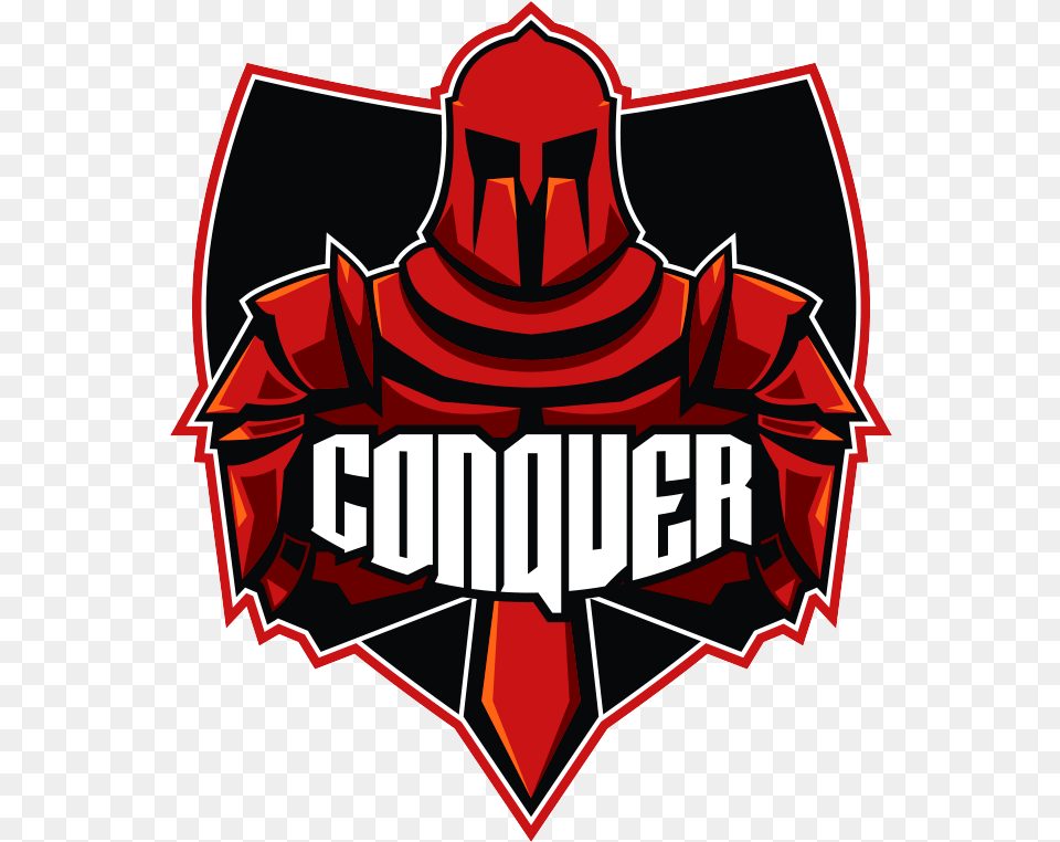 Home Conquer Gaming Conquer Gaming Logo, Dynamite, Symbol, Weapon, Emblem Free Png Download