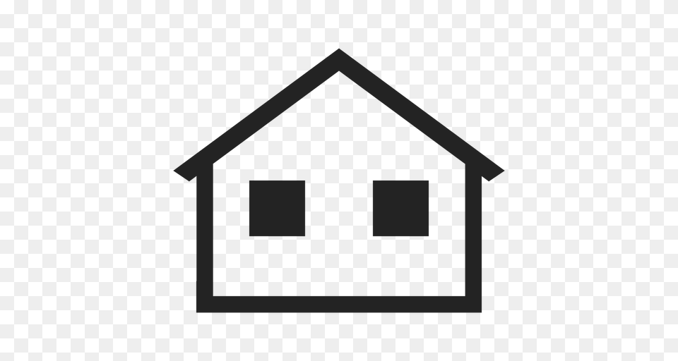 Home Cottage Icon, Architecture, Building, Countryside, Hut Free Png Download