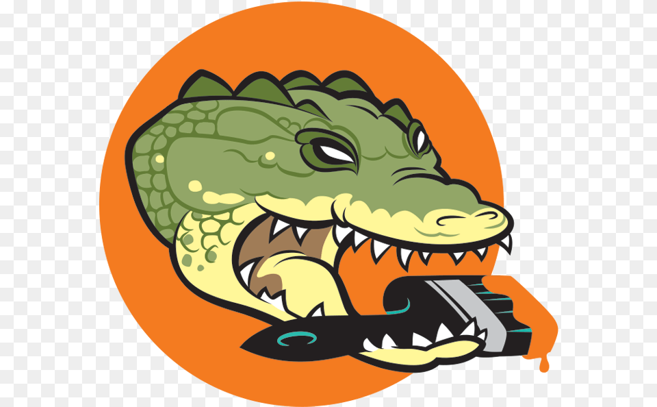 Home Croc Painting Cartoon, Animal, Baby, Person Free Png Download