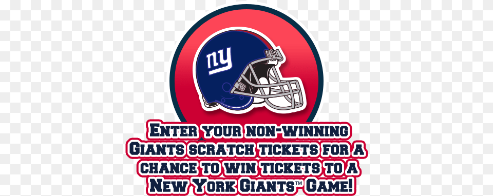 Home Ct Lottery Giants 2017 Helmet, American Football, Football, Person, Playing American Football Png Image