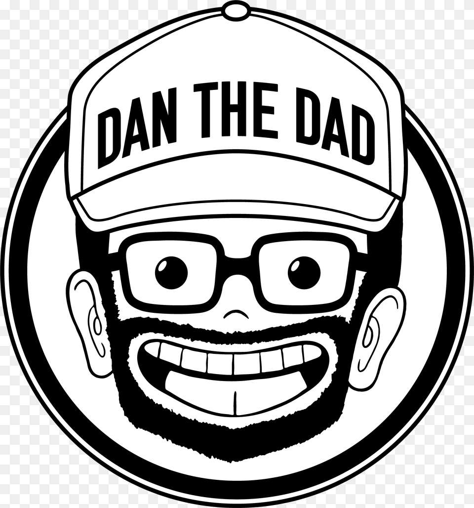 Home Dan The Dad Dot, Sticker, Photography, Hat, Baseball Cap Free Png Download