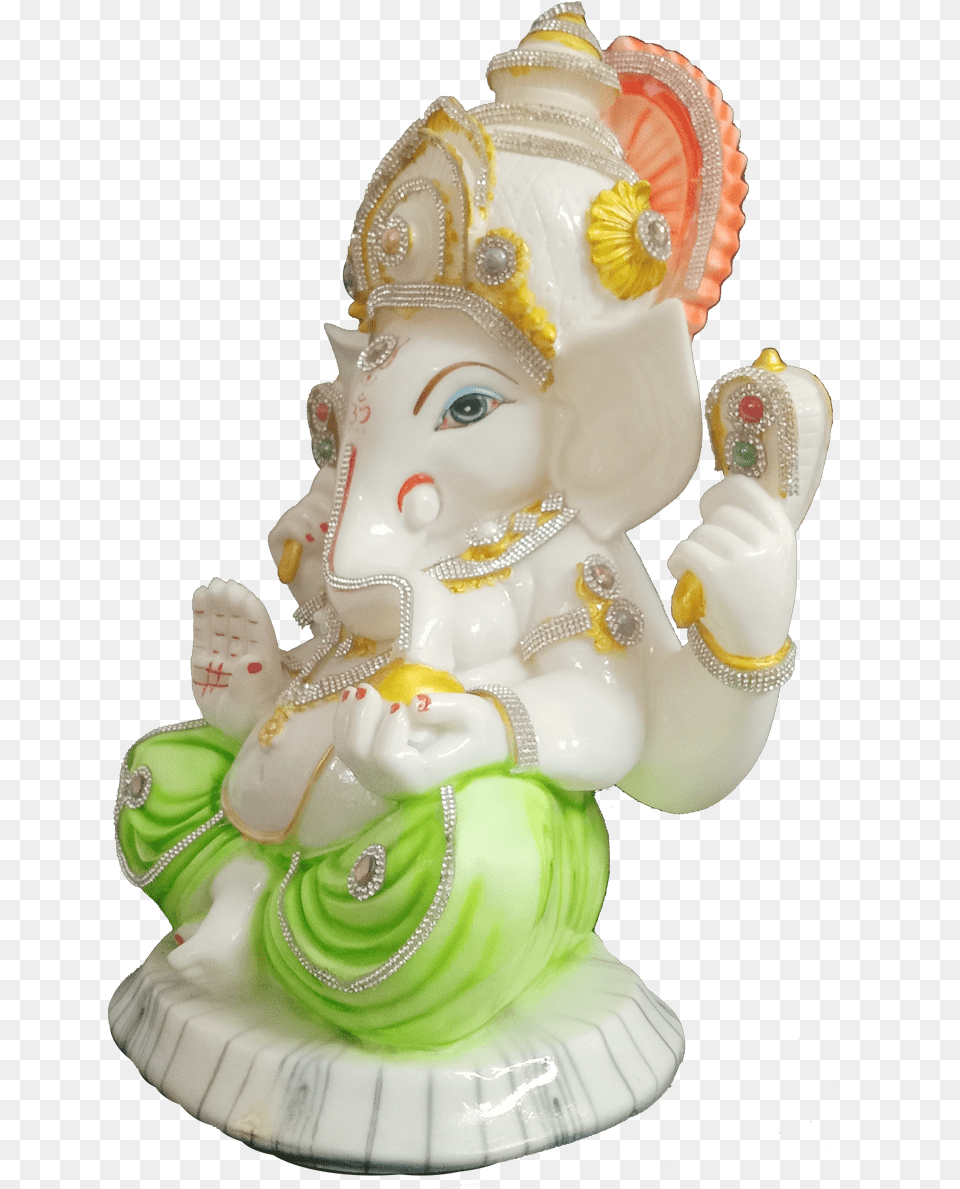 Home Decor Beautiful Vighnaharta Lord Ganesh Idol Ganpati Statue, Art, Figurine, Porcelain, Pottery Png