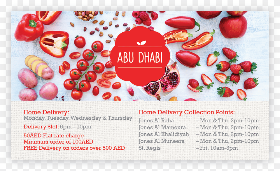 Home Delivery Schedule Healthy Red Food, Berry, Fruit, Plant, Produce Png Image