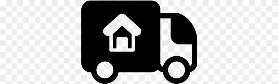 Home Delivery Truck Vector Home Delivery Truck, Gray Png