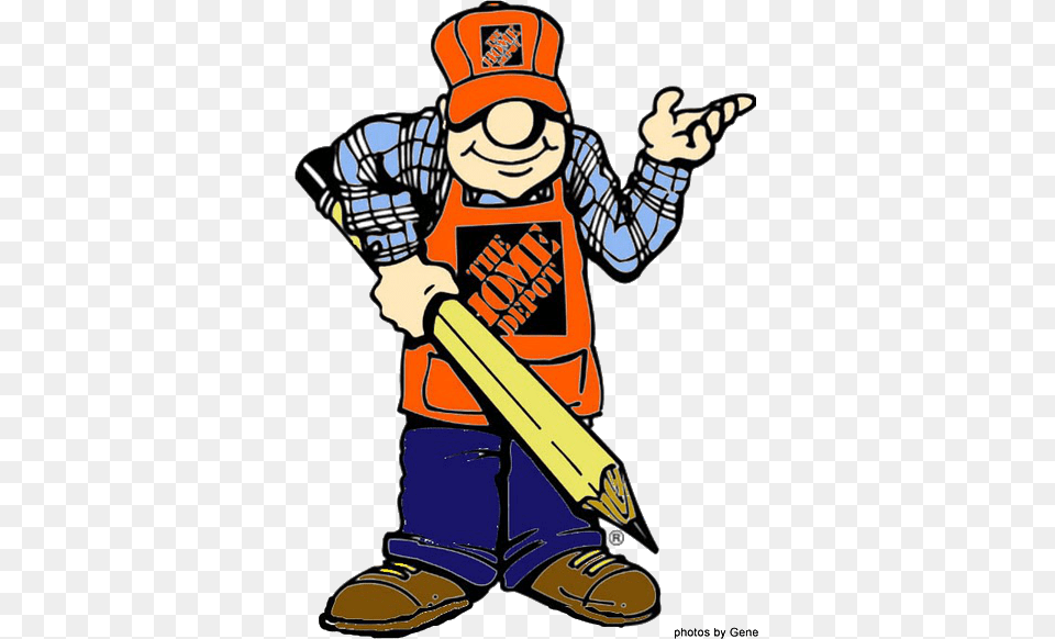 Home Depot Cartoon Man, Boy, Child, Male, Person Free Transparent Png