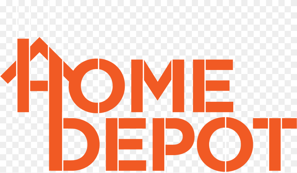 Home Depot Logo, Text Png Image