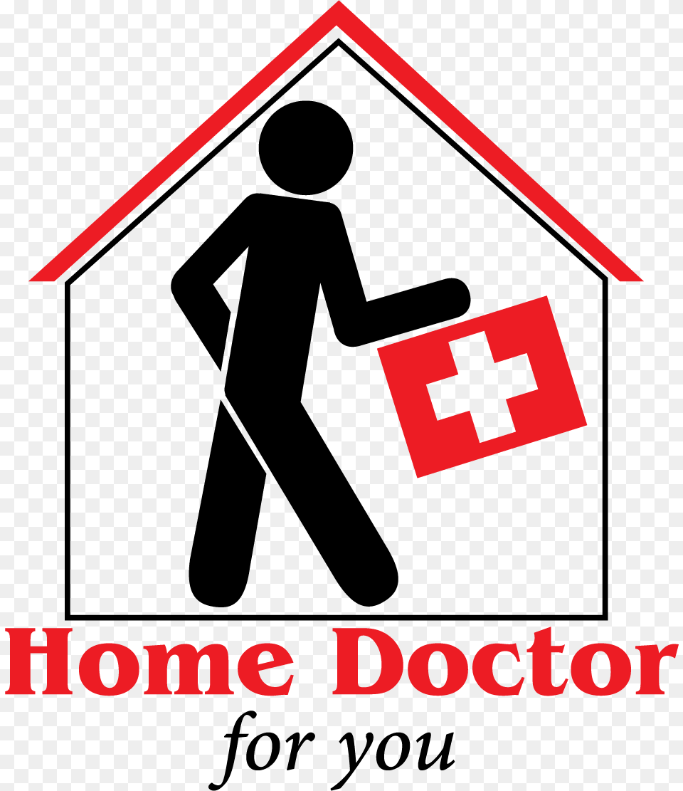 Home Doctor For You Logo Traffic Sign, Symbol, First Aid Png