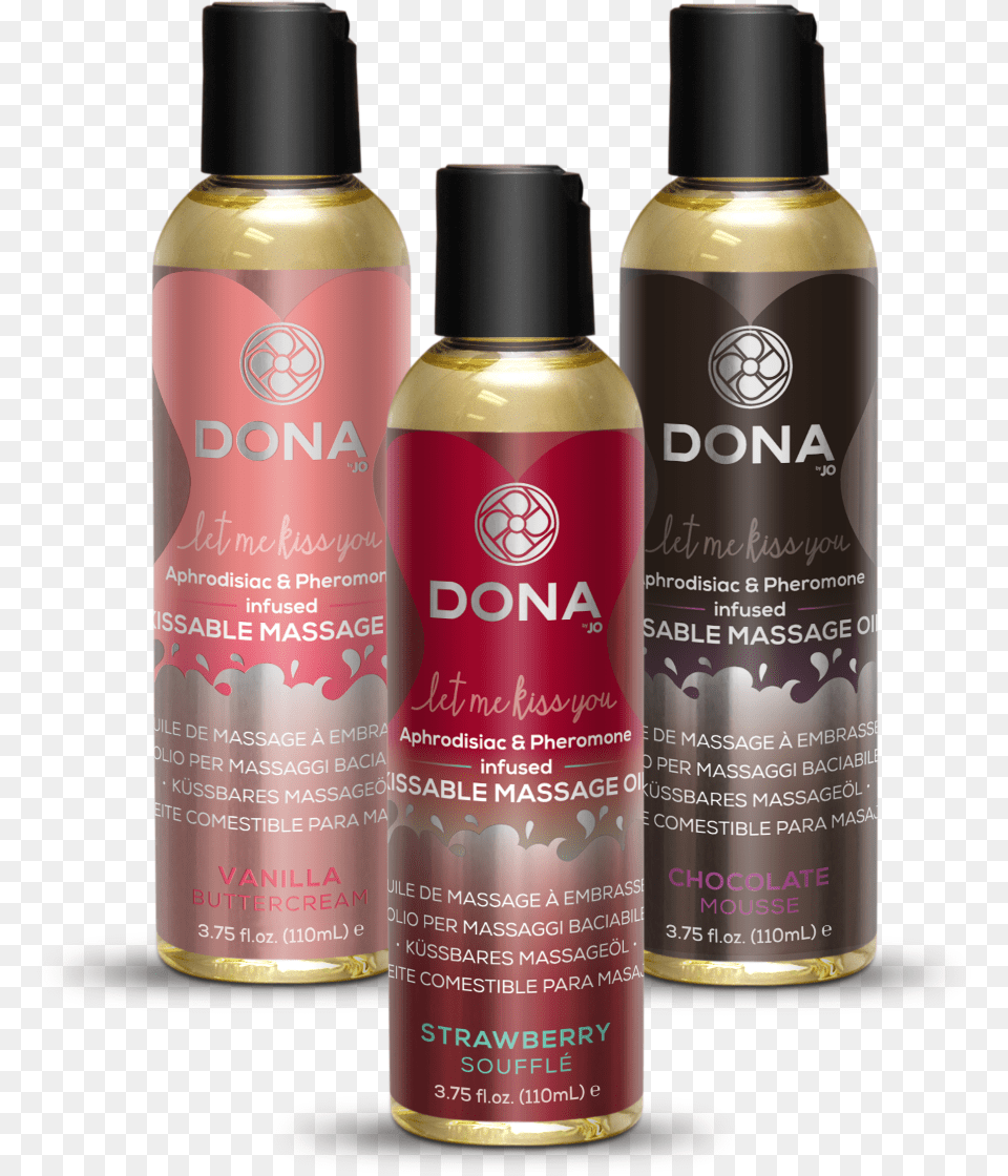 Home Dona Kissable Massage Oil Strawberry Souffle, Bottle, Cosmetics, Perfume, Herbal Png Image
