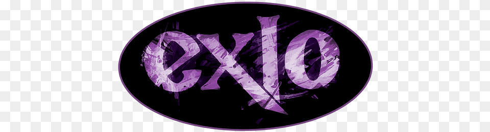 Home Exlo Emblem, Purple, Disk, Logo, Text Png