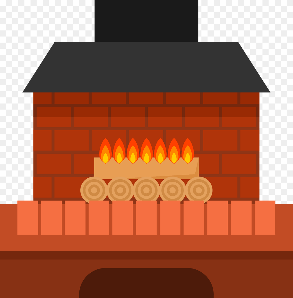 Home Fireplace Clipart, Hearth, Indoors Png Image