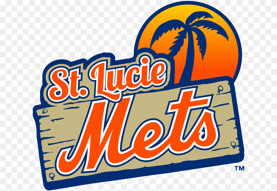 Home Florida State League St Lucie Mets Logo, License Plate, Transportation, Vehicle, Food Free Png