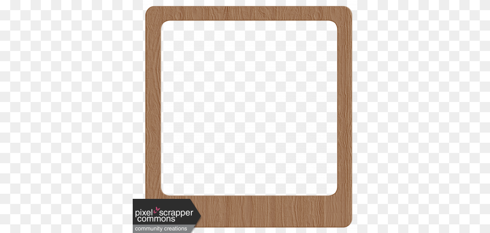 Home For The Holidays Light Brown Square Wood Frame Plywood, Blackboard Png Image