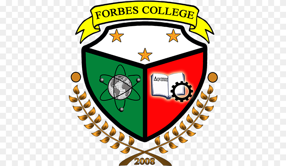 Home Forbes College Forbes College Legazpi Logo, Symbol, Emblem, Armor, Shield Png Image