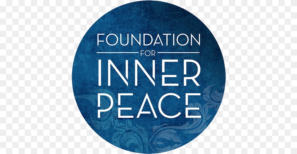 Home Foundation For Inner Peace Circle, Book, Publication, Novel, Disk Free Png Download
