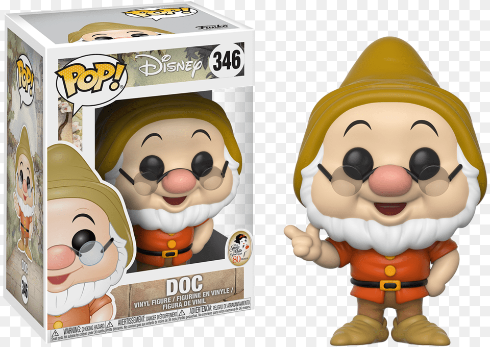 Home Funko Pop Snow White Doc, Baby, Person, Plush, Toy Png Image