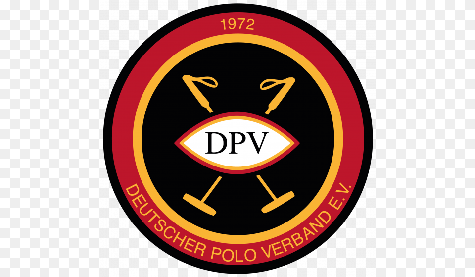 Home German Polo Federation Dpv Deutscher Poloverband Ev Circle, Emblem, Symbol, Logo, Sign Free Png