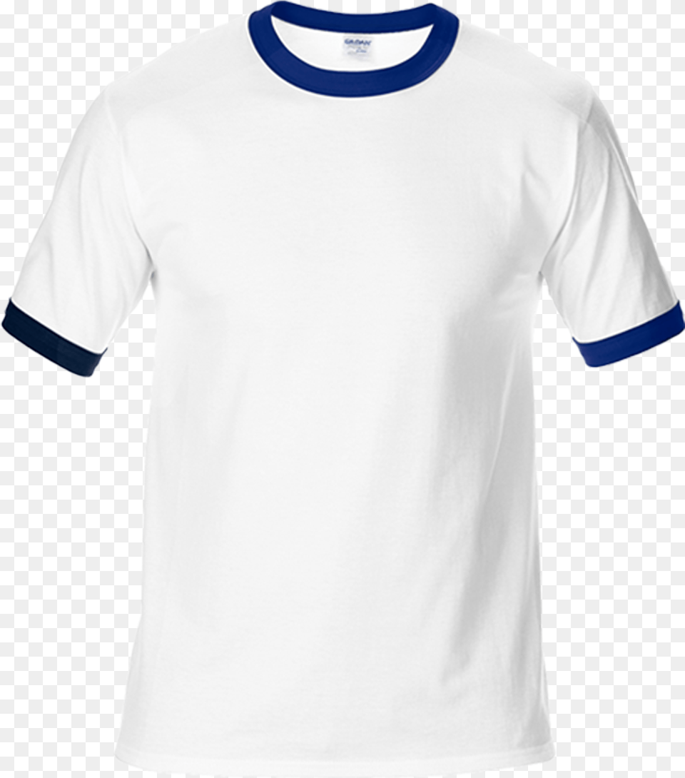 Home Gildan T Shirts Gildan Premium Cotton Adult Ringer T Shirt, Clothing, T-shirt, Jersey Free Transparent Png