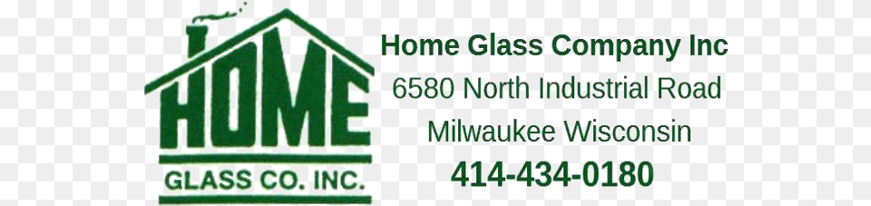 Home Glass Co Inc Milwaukee Broken Glass Repair Mirror Glass, Green, Logo, Outdoors, Text Png