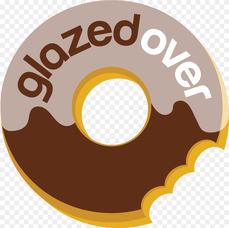 Home Glazedover Glazed Over Donuts Logo, Food, Sweets, Donut, Disk Free Png Download