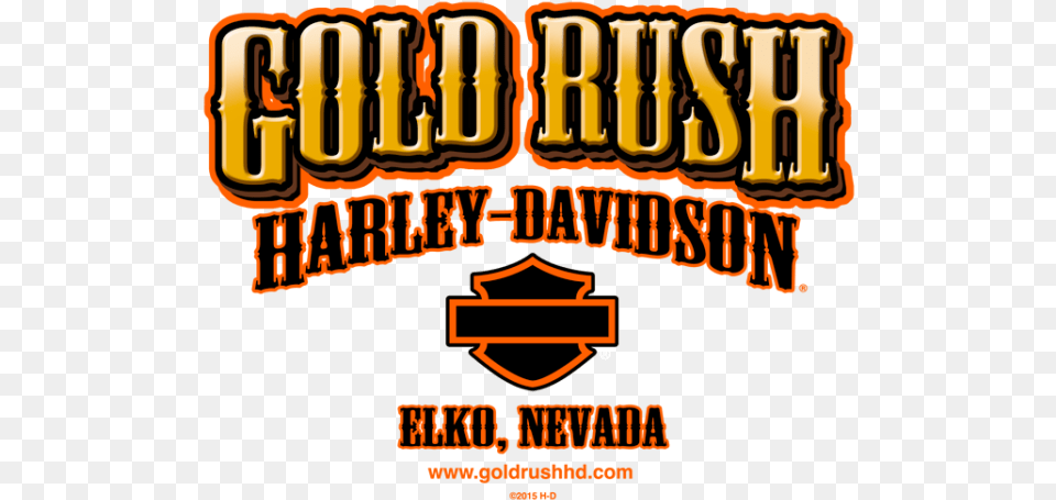 Home Gold Rush Harley Davidson Poster, Advertisement Free Png Download