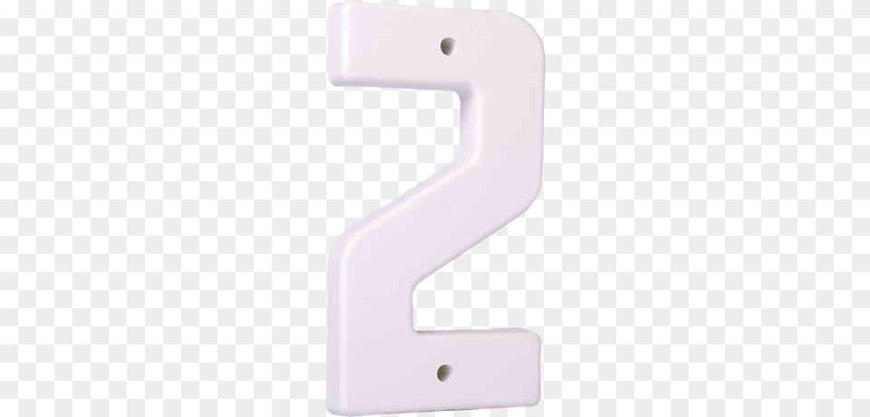 Home Gt Numero 2 Branco Plstico L105cm X A195cm Number, Symbol, Text Free Transparent Png