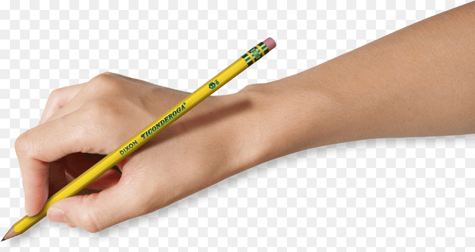 Home Hand With Pancil, Pencil, Pen, Body Part, Person Free Transparent Png