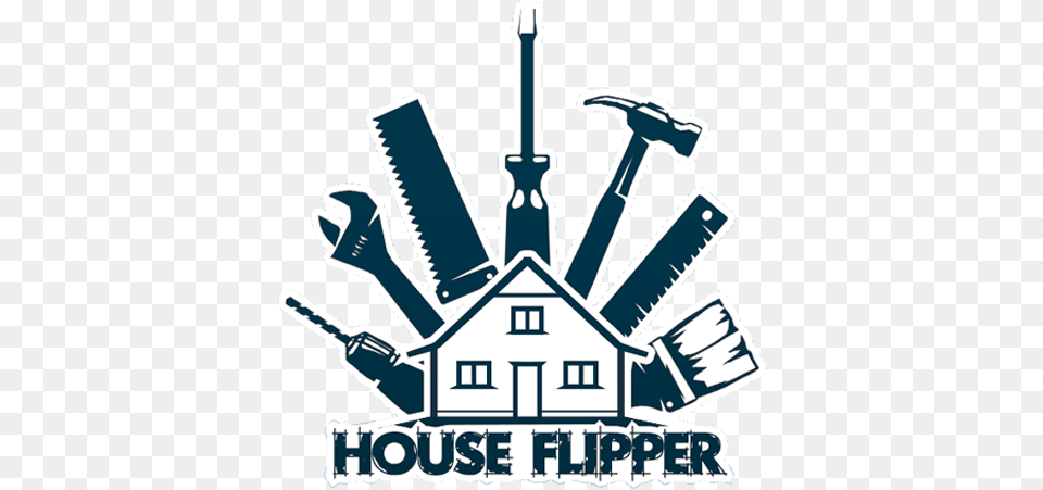 Home House Flipper Game Logo, Device, Smoke Pipe Png Image