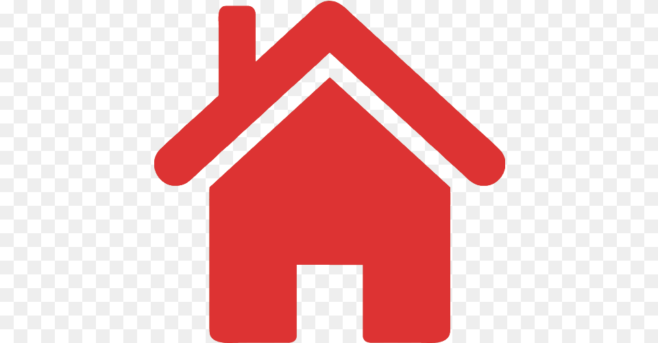 Home Icon Red, Dog House, Sign, Symbol Png
