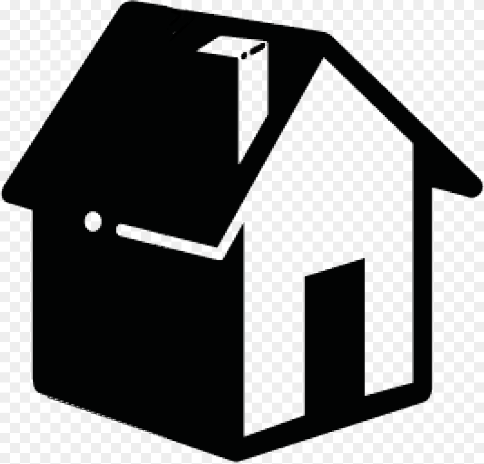 Home Icon Side View, Dog House, Mailbox Png Image