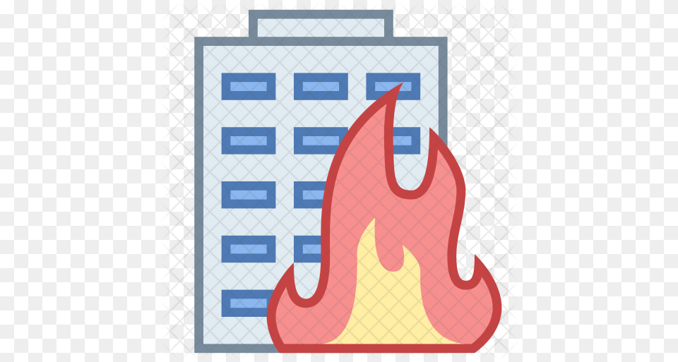 Home In Fire Icon Enterprise Business Icon, City, Electronics Free Transparent Png