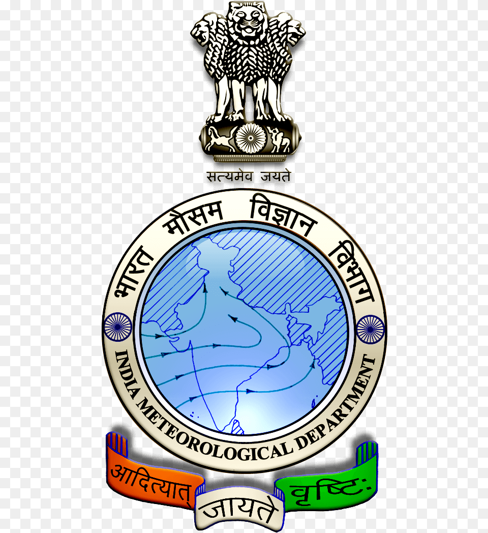 Home Indian Meteorological Department Logo, Badge, Symbol, Mammal, Animal Png