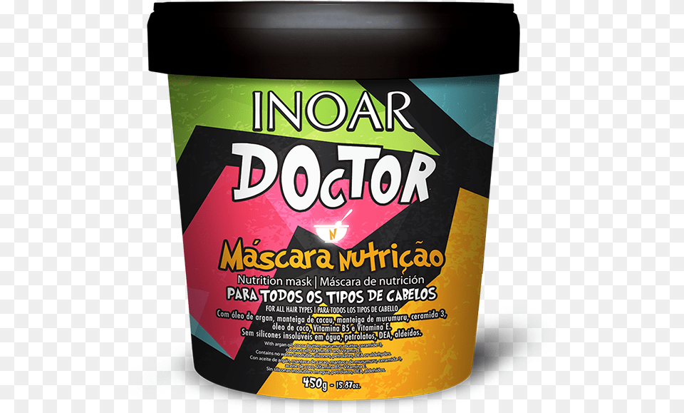 Home Inoar Hair Mask For Damaged Hair Doctor Nutrition, Advertisement, Poster, Business Card, Paper Free Png Download