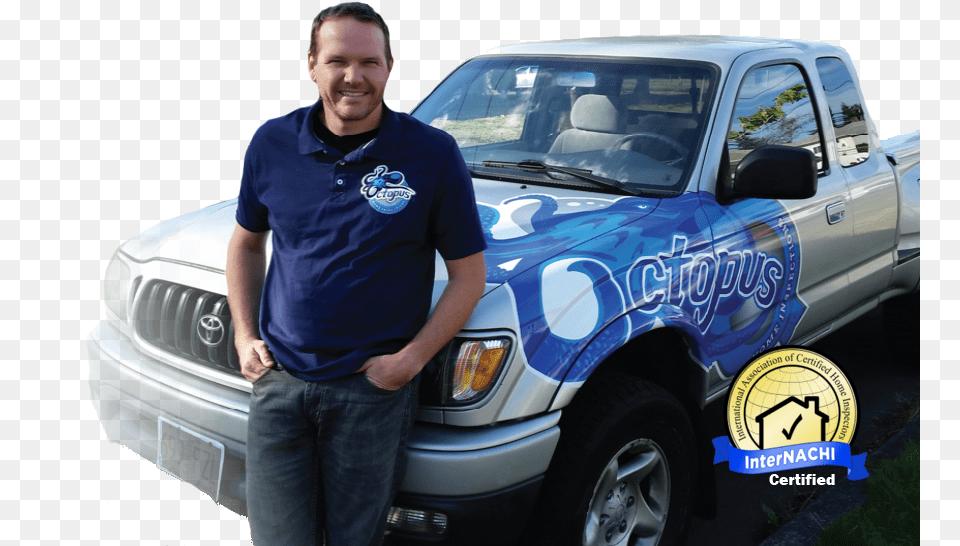 Home Inspector Chris Barry Octopus Home, Vehicle, Truck, Transportation, Pickup Truck Free Png