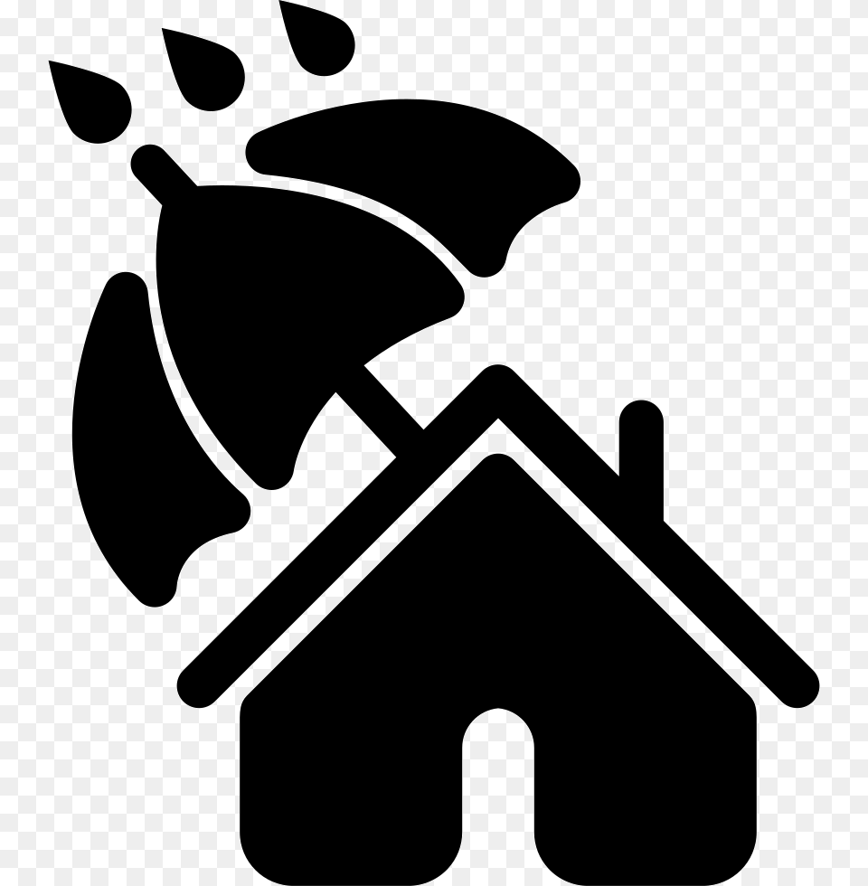 Home Insurance Comments Home Button Icon, Stencil Free Transparent Png