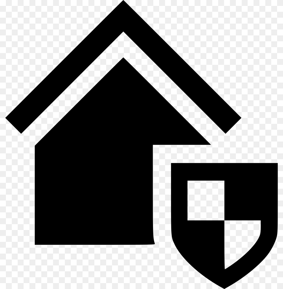 Home Insurance Protection Shield Comments Home Insurance Icon, Stencil Free Transparent Png