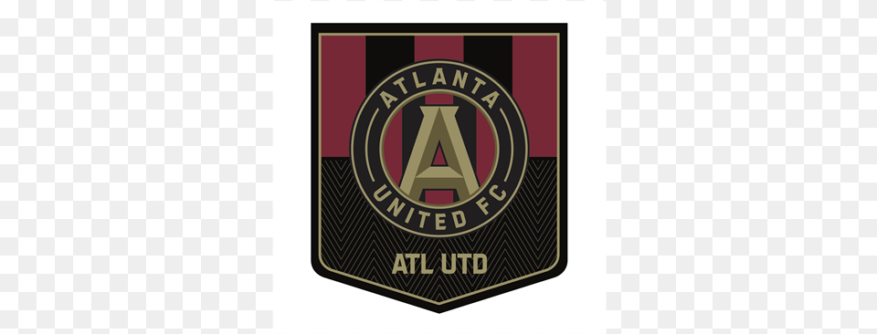 Home Interatlantafc Com Atlanta United Football Log, Badge, Logo, Symbol, Emblem Free Png Download