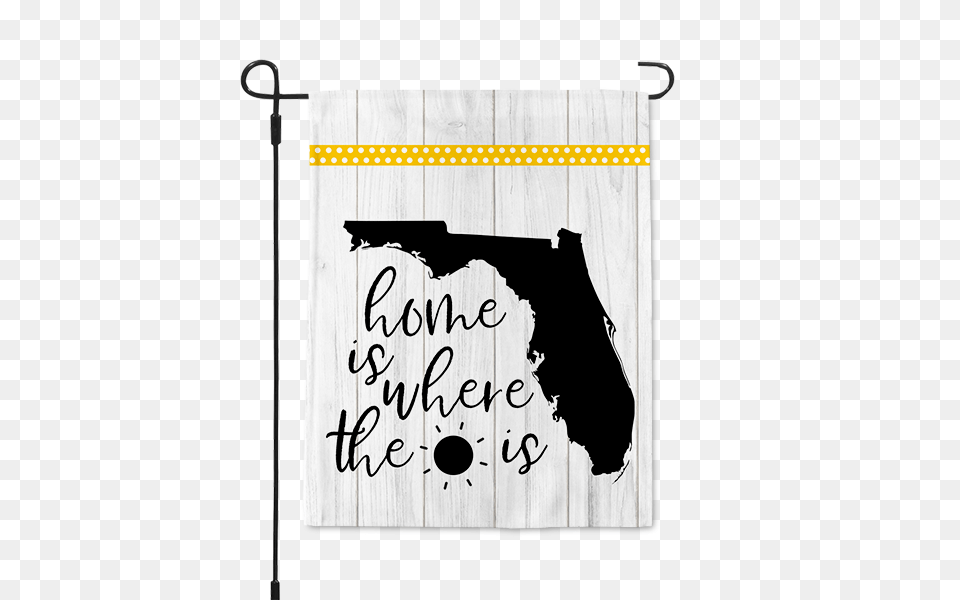 Home Is Where The Sunshine Is Florida State Garden, Text, Firearm, Weapon Png Image