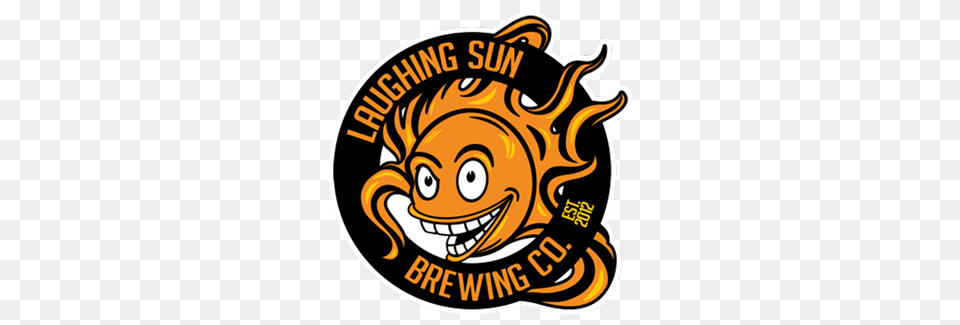 Home Laughing Sun Brewing, Sticker, Logo, Badge, Symbol Free Png