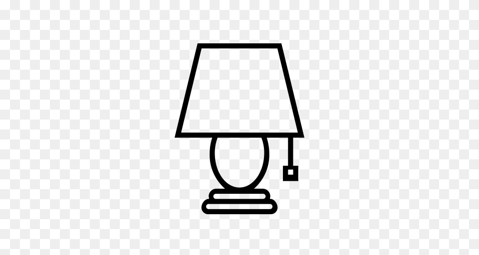 Home Light Lamp Icon, Gray Free Transparent Png