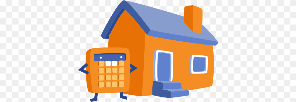 Home Loan Calculator House Loan Cartoon, Architecture, Building, Cottage, Housing Free Png Download