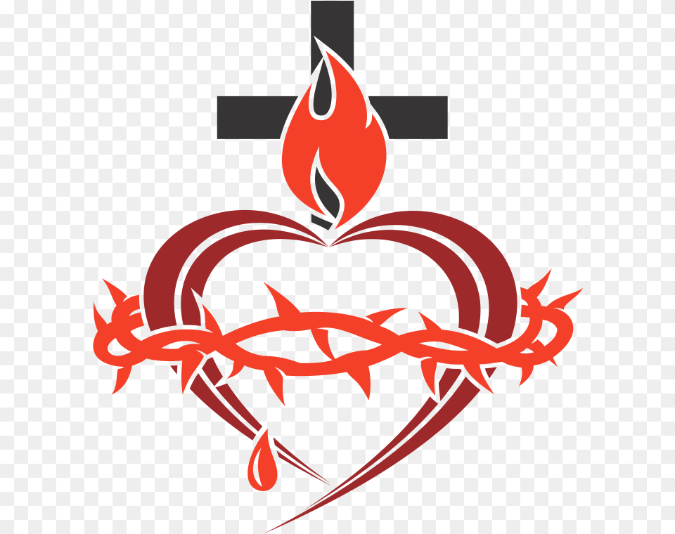 Home Logo Sacred Heart Of Jesus Free Transparent Png