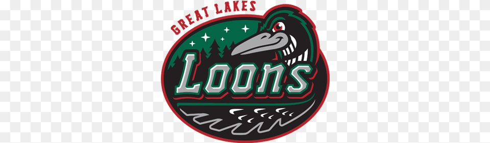 Home Los Angeles Dodgers Great Lakes Loons Logo, Animal, Beak, Bird, Dynamite Png Image