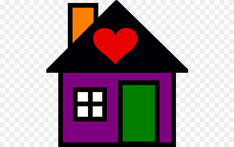 Home Love Clip Art Vector Clip Art Online House Clip Art, Architecture, Building, Countryside, Hut Free Png Download
