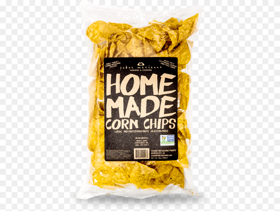 Home Made Original Tortilla Chips, Food, Snack, Nachos Free Png
