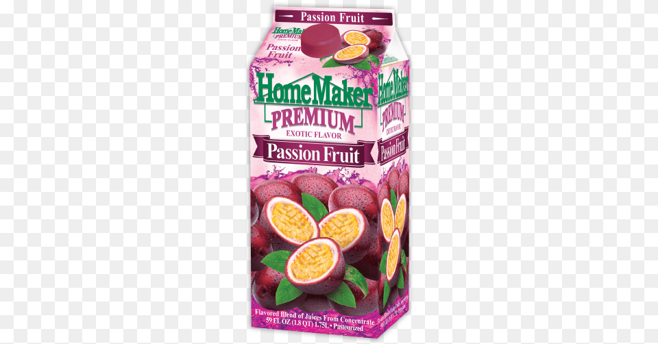 Home Maker Premium Exotic Flavor Passion Fruit Juice Homemaker Passion Fruit Juice, Beverage, Food, Plant, Produce Free Png